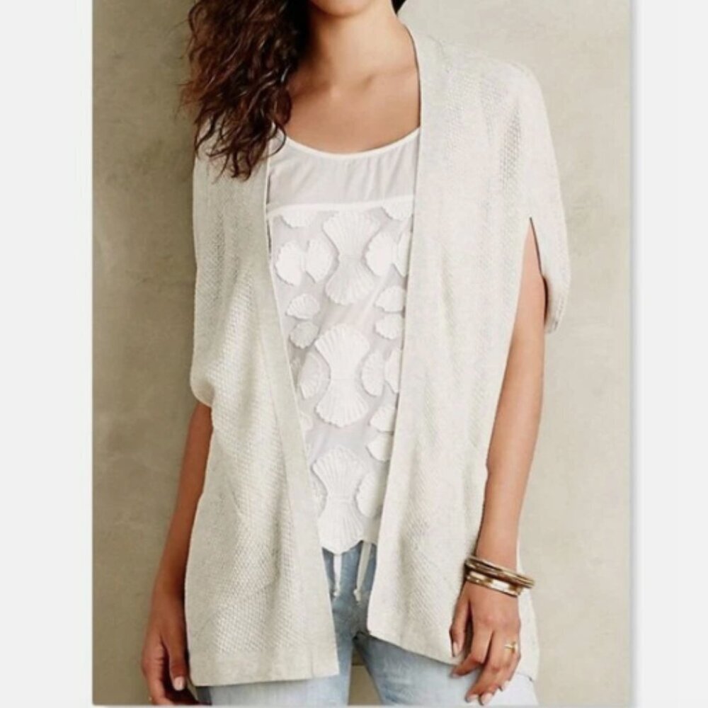 Anthropologie Angel of the North Chrysalis Cardigan Sweater M